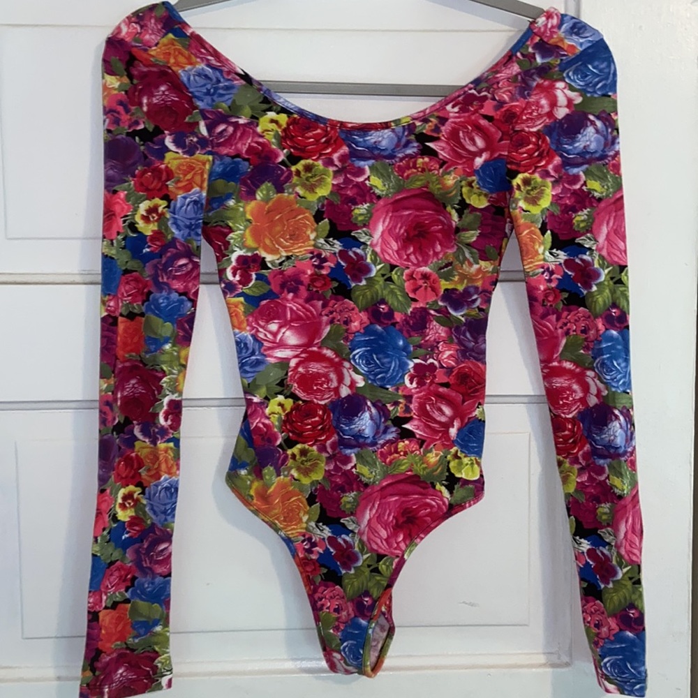 Floral bodysuit